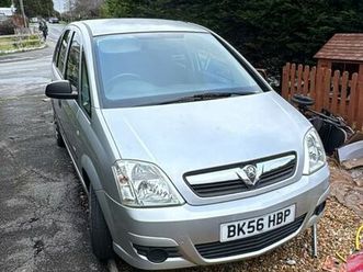 vauxhall meriva 1.4i ulez very low mileage