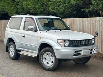 1996 toyota landcruiser prado rx 3.0td - swb - rare - free delivery! -