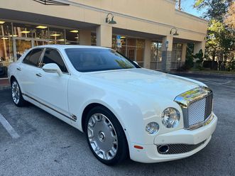 2016 bentley mulsanne 4dr sdn