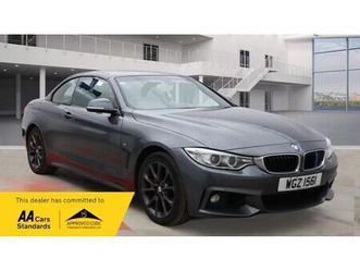 2015 bmw 4 series 3.0td 435d xdrive m sport convertible 2d