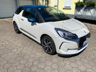 citroën ds3 cabrio so chic, pure tech 110