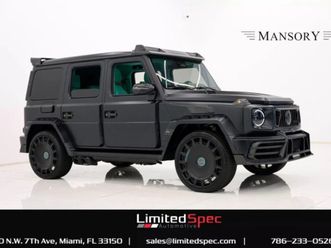 2025 mercedes-benz g63 amg mansory gronos