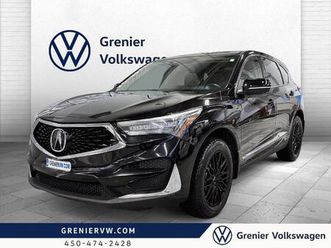 2019 acura rdx tech, awd, cuir, toit, pneus hiver inclus jamais a