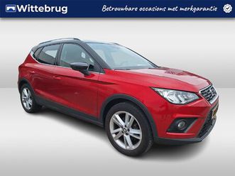 seat arona 1.0 tsi fr business intense full link, arkeersensoren achter, navigatiesysteem full map, lm velgen 17