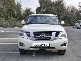 used nissan patrol 4.0l se 2017