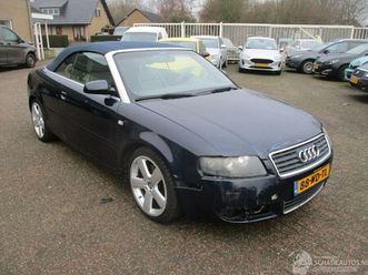 audi a4 cabriolet - 2.4 v6 exclusive aut