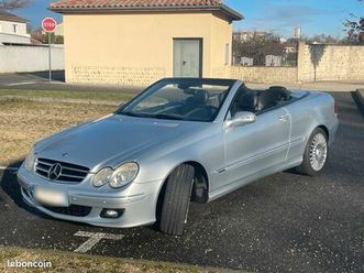 mercedes clk 200 kompressor 163 cv cabriolet boite auto