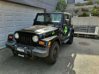 jeep wrangler 4.0 cabrio / hardtop canton tessin - tutti.ch