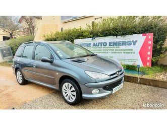payez en 3, 4 ou 10 fois * peugeot 206 sw 1.6 hdi 110ch xs 5p * garantie 6 mois