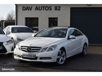 mercedes classe e coupé 350 cdi v6 231ch 7g-tronic