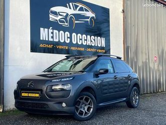 ◊ citroën c4 cactus 1.6 bluehdi 100 cv, finition shine, feux led, radars de recul, gps couleur, historique complet, première main