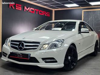 mercedes classe e coupe 220 cdi 170 cv bva gps bluetooth camera (ks motors)