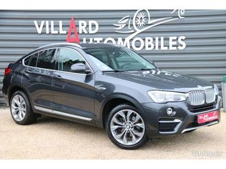 bmw x4 xdrive 20d 190 cv xline - boite automatique - camera de recul - gps - 26 900.00