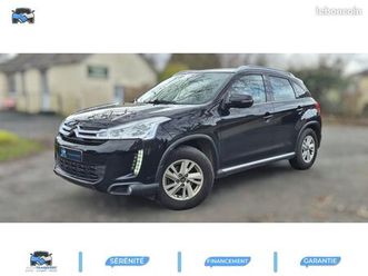citroen c4 aircross 1.6 hdi 115ch 4x2 feel edition bvm6/ crochet d'attelage - a partir de 100e/mois