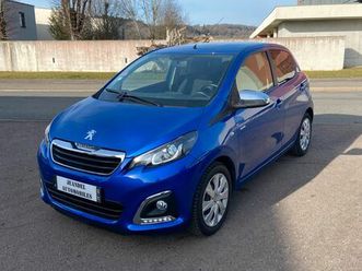 peugeot 108 1.0 vti 72cv style (faibles kms)