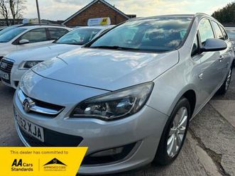 vauxhall astra se cdti s/s