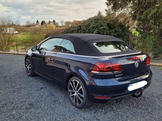 volkswagen golf 6 cabriolet 2.0 tdi 150 bluemotion technology fap carat