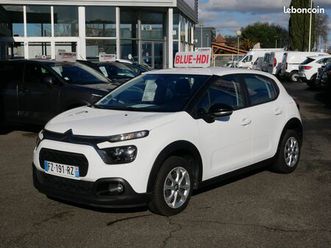 citroen c3 entreprise société 1.5 blue-hdi 100 feel 2021 83000kms