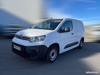 citroën berlingo fourgon m bluehdi 100 – caméra de recul – clim bi-zone – 9500ht