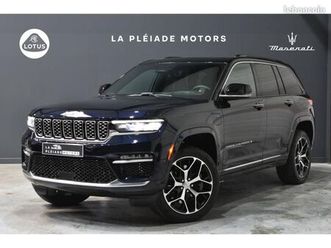 jeep grand cherokee 2.0 t 380ch 4xe summit reserve quadra-trac ii bva8