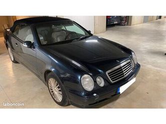 mercedes clk 200 cabriolet – 2001 – bon état – à saisir