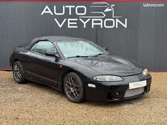 unique en france / mitsubishi eclipse turbo spyder 200ch boite auto / cuir / cabriolet ◊ garantie