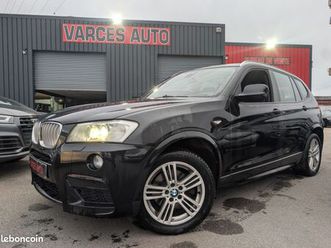 bmw x3 xdrive30da 258cv pack m toit ouvrant panoramique entretien complet bmw