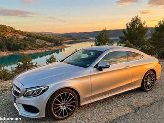 mercedes classe c 250d coupé sportline - argent diamant - très belle configuration 2ème main