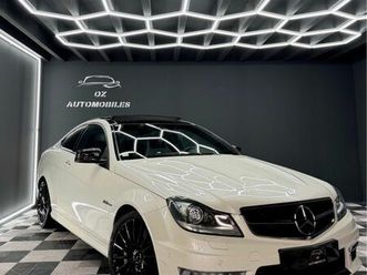 mercedes classe c 63 amg 6.2l coupe v8 457 cv phase 2 full options