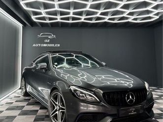 mercedes classe c63 amg 4.0 coupe v8 bi turbo 476 cv full options véhicule français