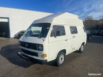 volkswagen t3 transport camping car t iii 1.9 atmo 1984