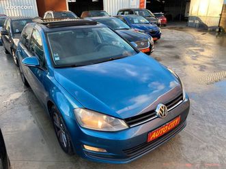 volkswagen golf vii 1,6 tdi 105cv trendline très bien équipé