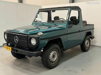 mercedes benz classe g240 cabriolet - historique d'entretien - 4x4 - hard top - 120000km