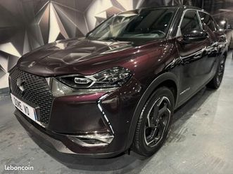 ds ds3 crossback grand chic opera 1.2 130 ch bva8 hifi focal cuir sièges electriques clim auto gps tete haute 2020 ds 3