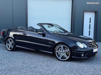 mercedes clk 63 amg cabriolet