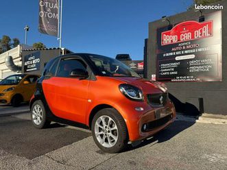 smart fortwo smart coupe 1.0i - 71 s&s - bv twinamic coupe ii passion