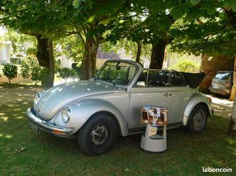 coccinelle decapotable annee 1978