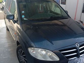 ssangyong rodius turbo diesel mercedes