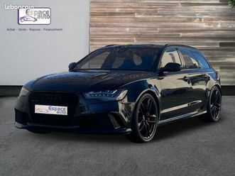 audi rs6 avant 4.0 v8 tfsi 560ch quattro tiptronic