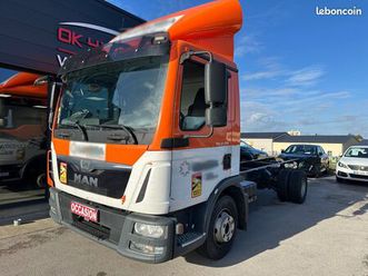man tgl 12.250 12t 250cv châssis cabine - 12.500 ht