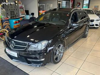 mercedes-benz c 63 amg break w204 6.2 457 ch (2ème main, entretien complet mercedes, pas de malus)