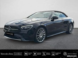 mercedes-benz classe e cabriolet 220 d 194ch amg line 9g-tronic