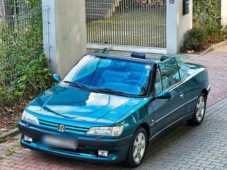 peugeot 306 cabriolet phase 1, 47.900 km, 2.0, 120 cv, cuir, magnifique