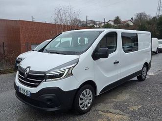 renault trafic iii l2h1 long cabine approfondie 6 places 2.0 dci 120 cv 59mkm 2021 grand confort excellent etat prix affiche ttc