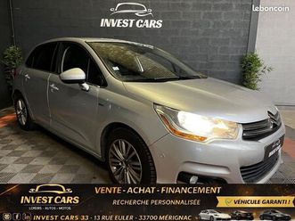 citroen c4 1.6 e-hdi 112ch exclusive bvm6 - distribution ok - garantie 6 mois minimum