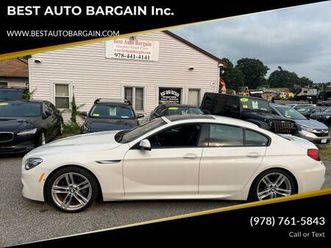 2016 bmw 6 series 650i xdrive gran coupe awd 4dr sedan,fuel efficient,