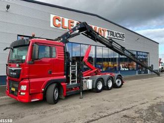 man tgx 35.480 8x4 euro 6 hiab 28 tonmeter laadkraan — vrachtwagens — marktplaats