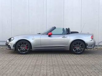 fiat 124 spider - abarth multiair turbo 170k automaat i wintersale | two tone leder i navigatie i cruise con