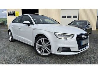 audi a3 sportback 30 tfsi s-line 116ch | toit ouvrant | carplay | full led | garantie 12 mois