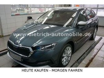 skoda octavia combi scout 4x4 2,0tdi dsg pdc shz acc